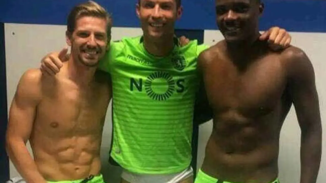 Cristiano en calzoncillo