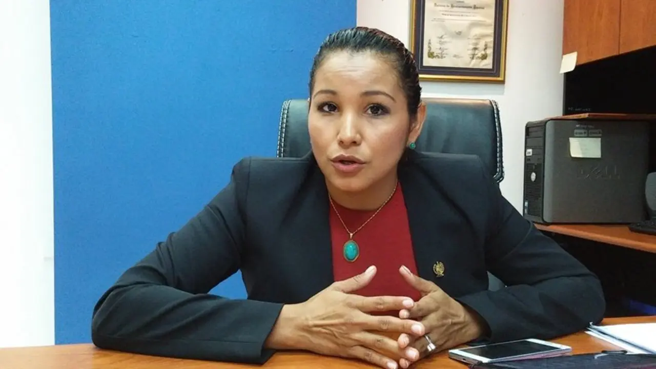 Cristina L&oacute;pez, diputada por Concertaci&oacute;n Nacional.