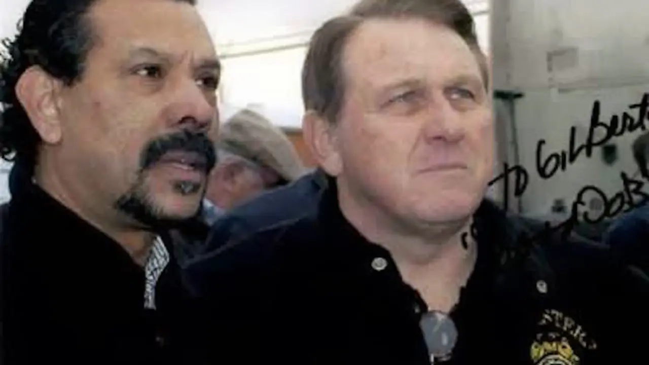 Gilberto Soto y Jimmy Hoffa