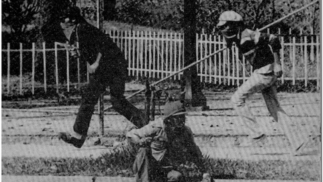 Las primeras guerrillas salvadore&ntilde;as. Foto ilustrativa tomada de www.marcialteniarazon.org