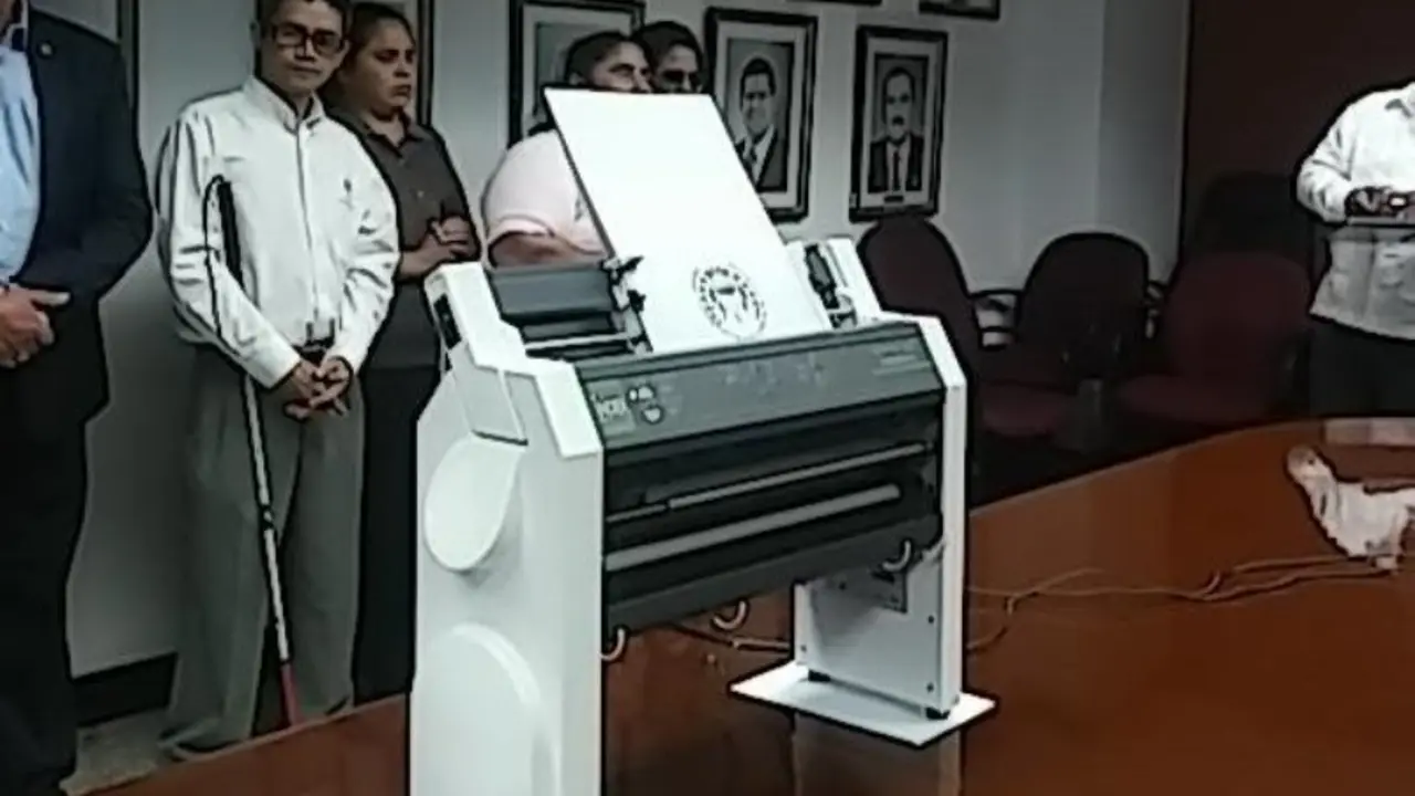 M&aacute;quina braile