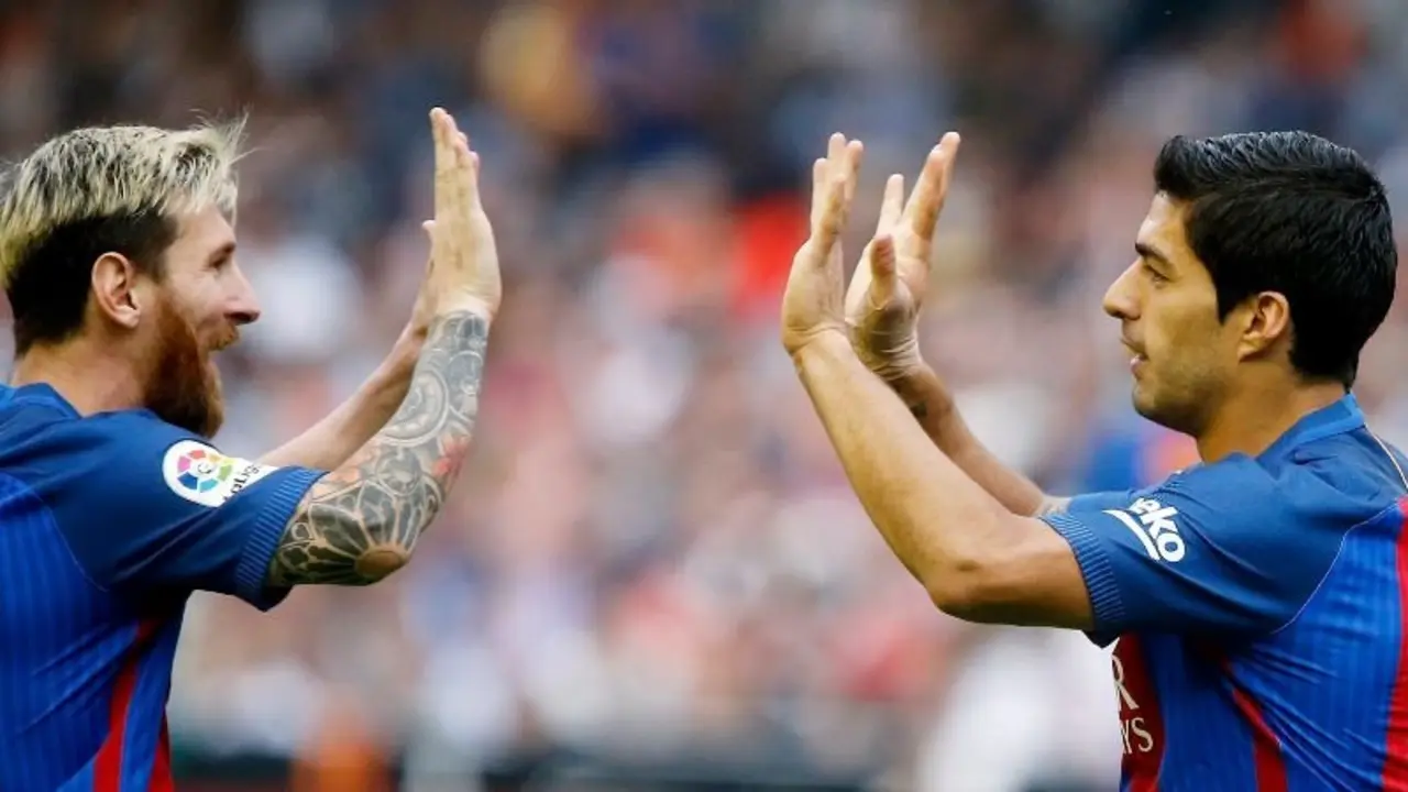 Messi & Su&aacute;rez