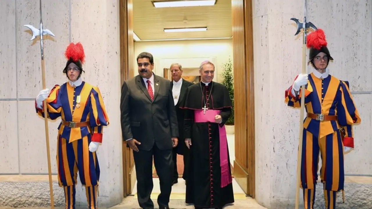 Maduro en el Vaticano