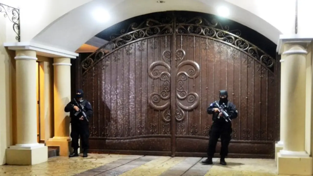 Casa de expresidente Saca en Linda Vista/ Foto Jahir Mart&iacute;nez.