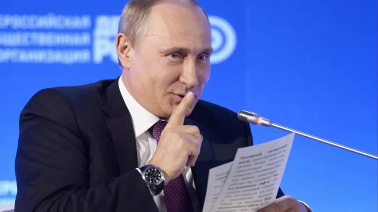 putin se&ntilde;al de silencio