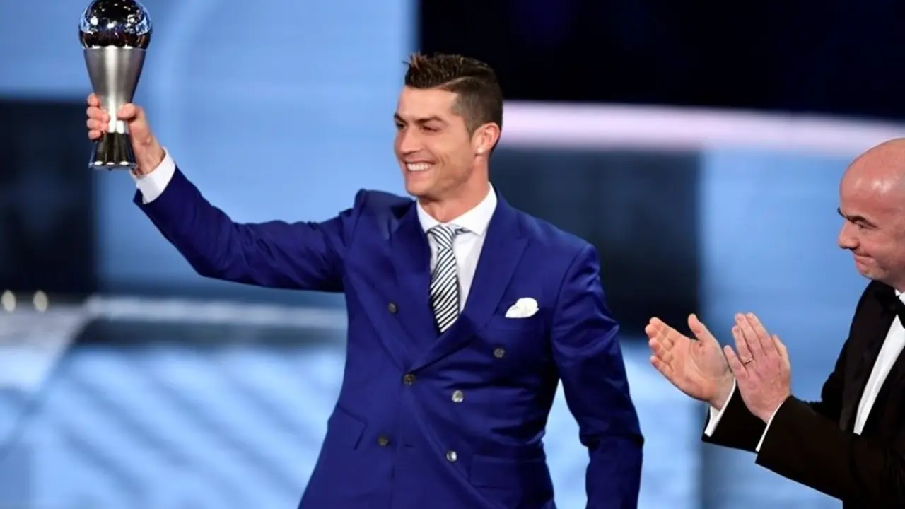 CR7 gana premio Best