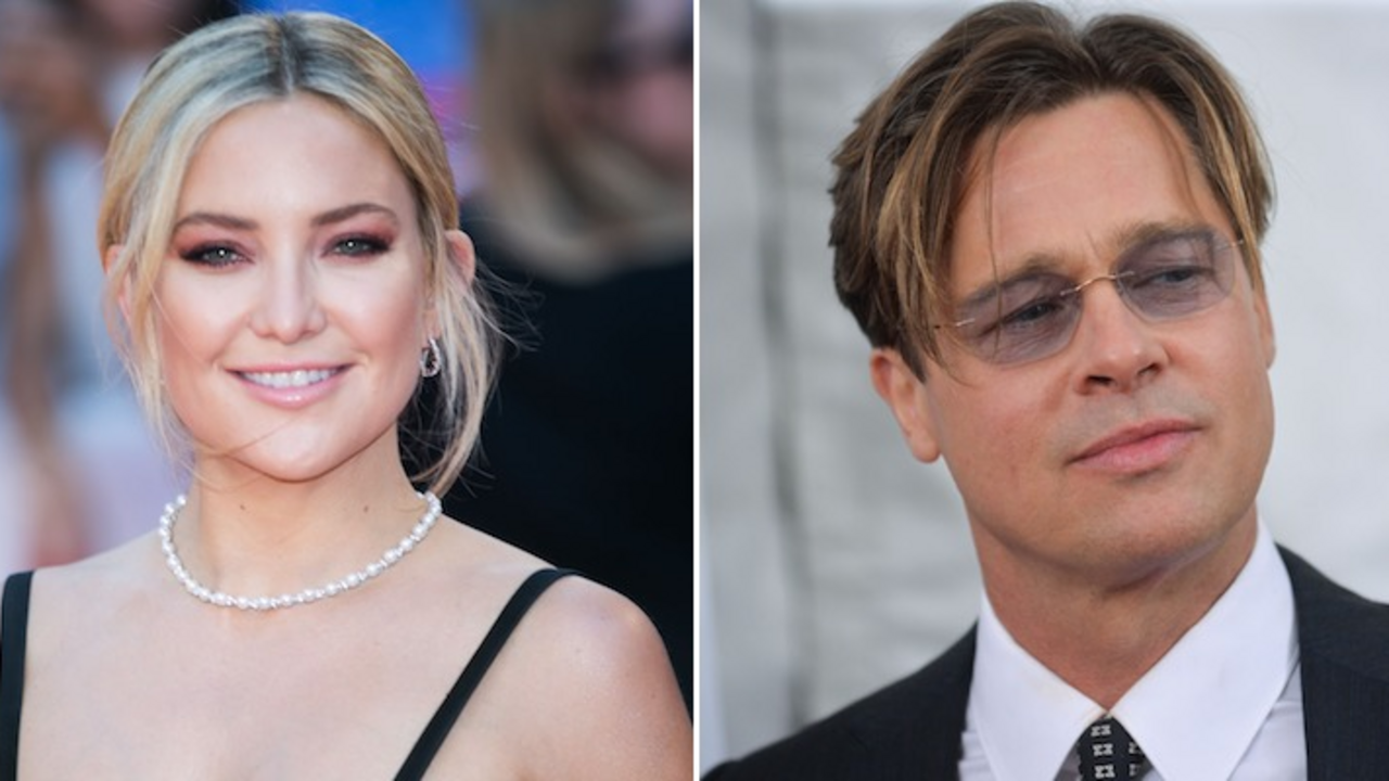 Kate Hudson & Brad Pitt