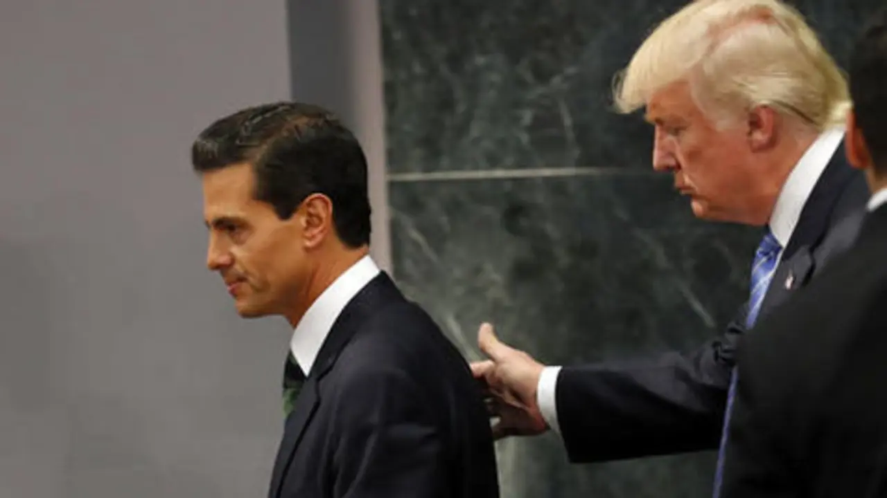 trump pe&ntilde;a nieto