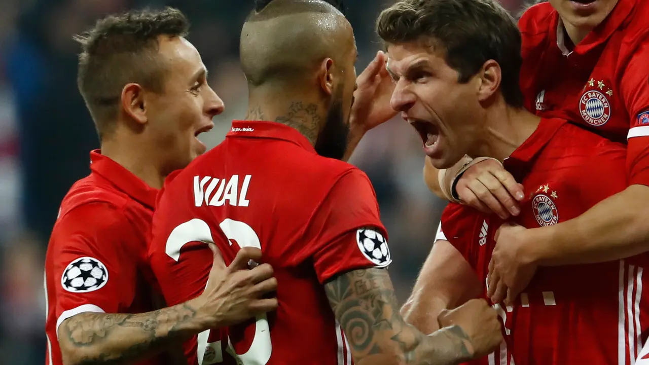 Bayern Munich derrot&oacute; 5-1 al Arsenal en los octavos de final de la Champions League.