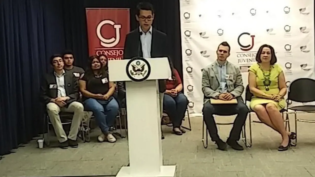 Lanzamiento del Consejo Juvenil de la embajada de Estados Unidos.