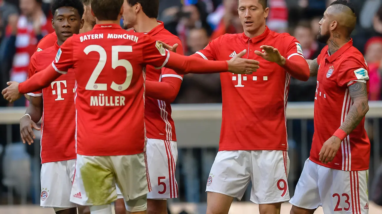 El Bayern M&uacute;nich venci&oacute; 8-0 al Hamburgo