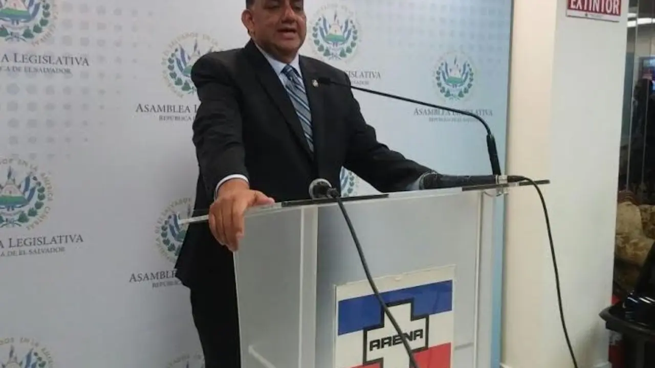 Alberto Romero, jefe de fracci&oacute;n de ARENA