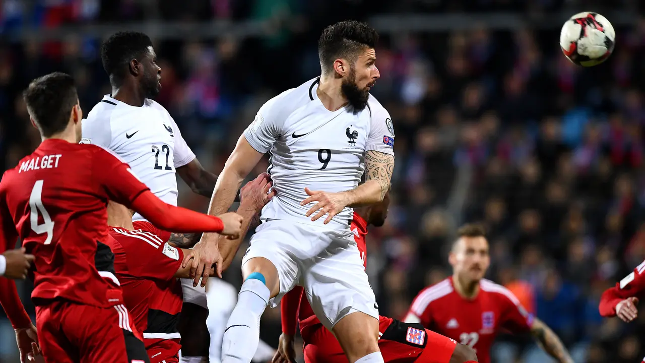 Olivier Giroud, delantero de Francia