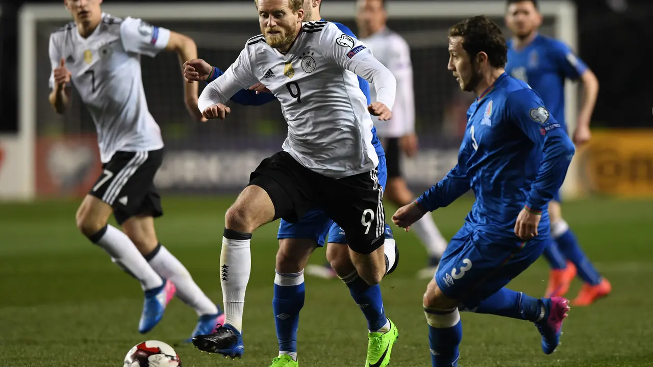 Andr&eacute; Schurrle, delantero de Alemania