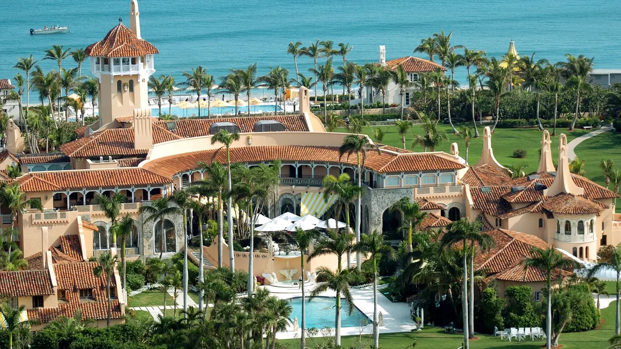 Mar-a-Lago, el lujoso club de playa de Donald Trump en Florida