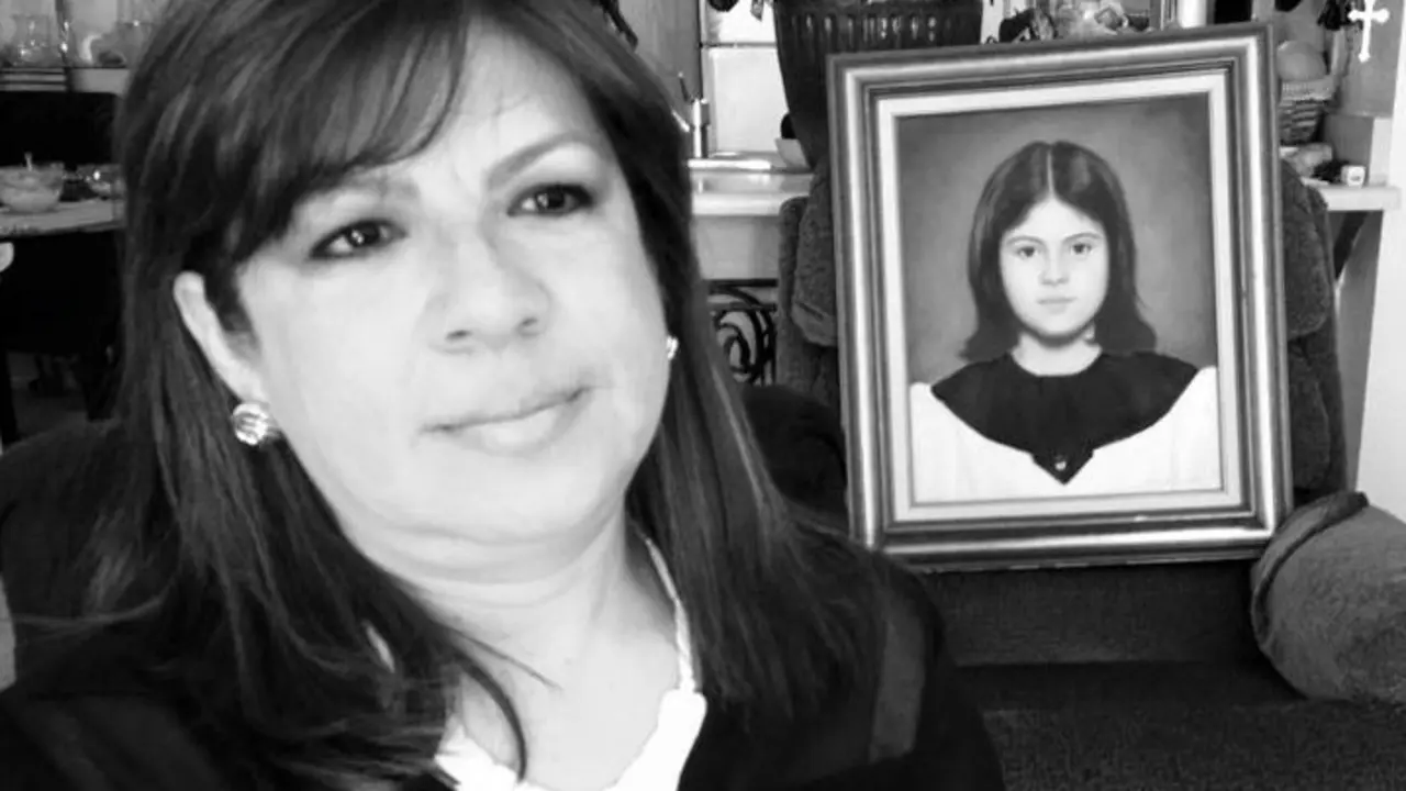 Hilda Jim&eacute;nez, madre de Katya Miranda