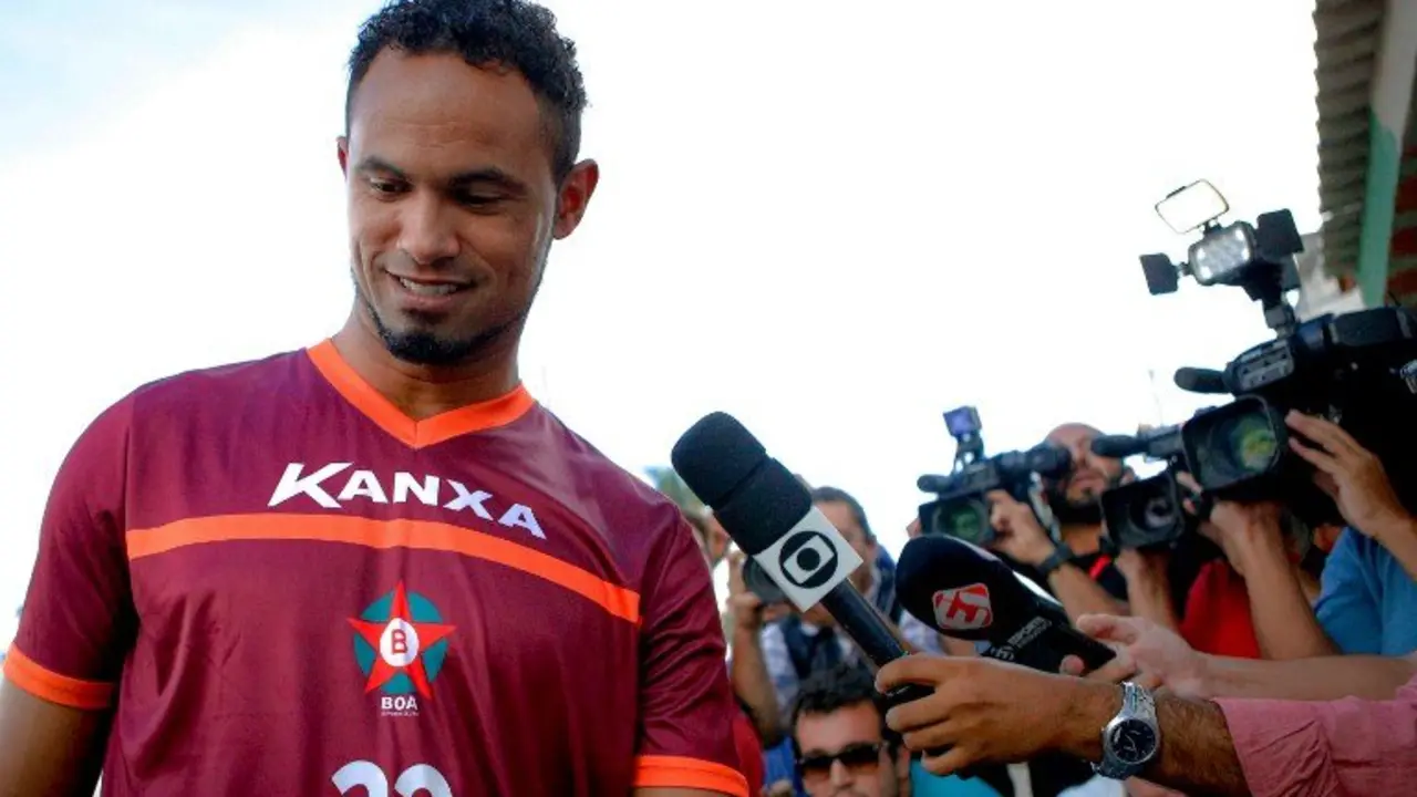 Bruno Fernandes, portero brasile&ntilde;o acusado de feminicidio.