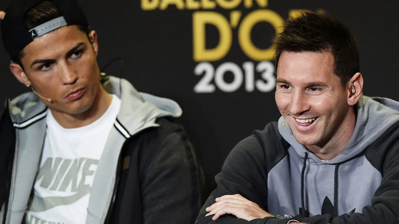 Cristiano Ronaldo y Lionel Messi