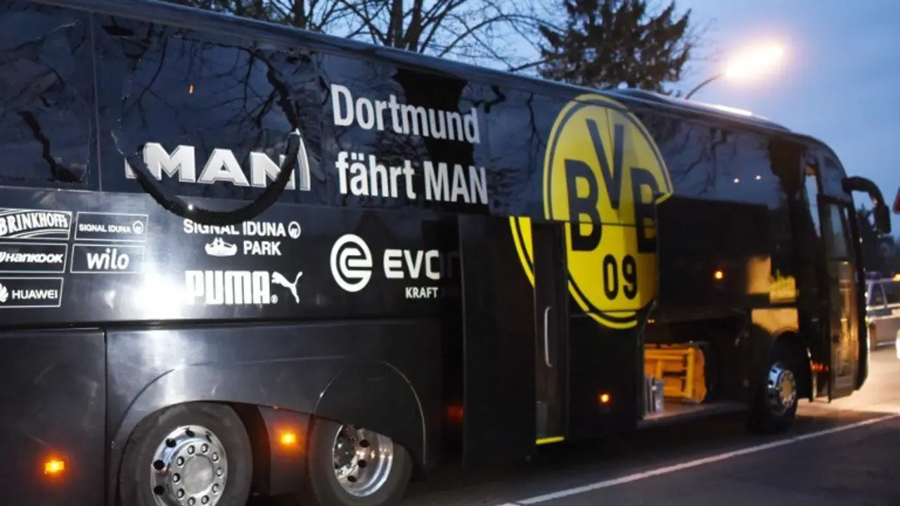 Ataque con bomba a bus del Borussia Dortmund