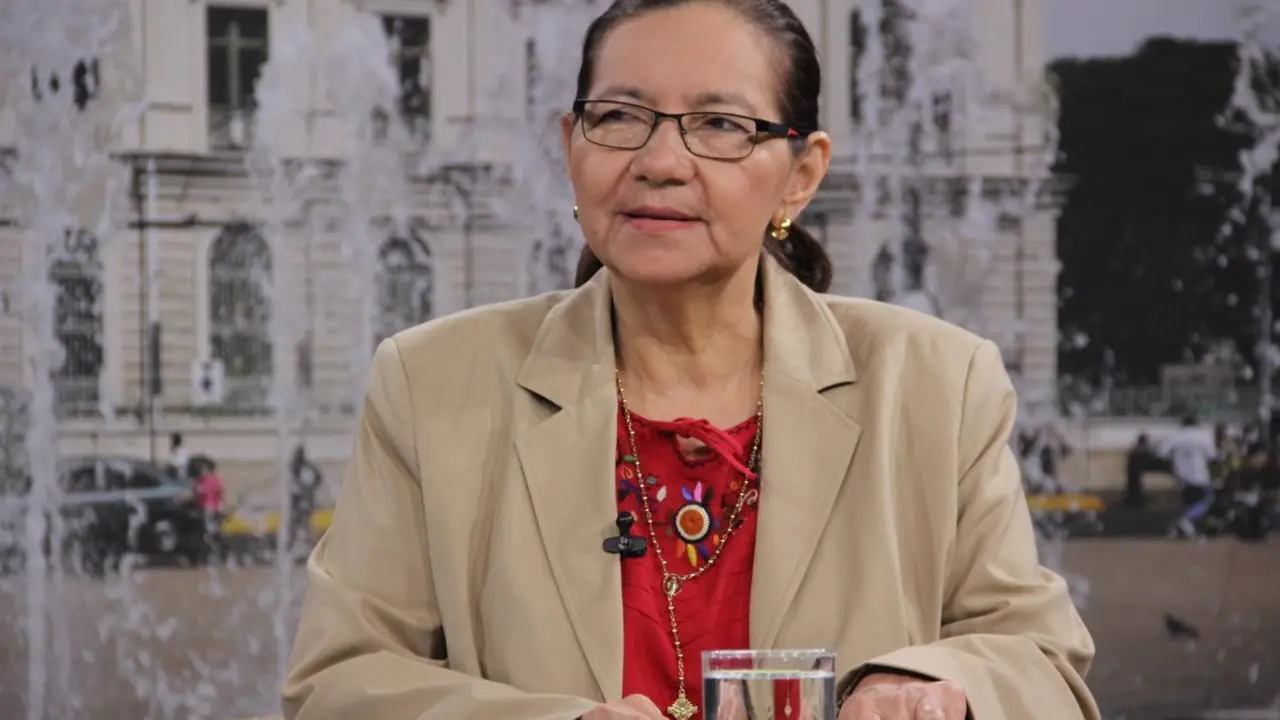 Norma Guevara en la entrevista El Salvador Ahora.