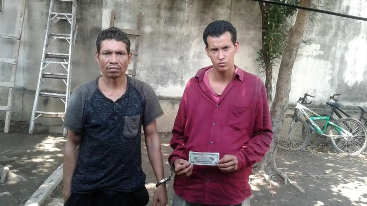 Detenidos por falsificaci&oacute;n de moneda en San Vicente.