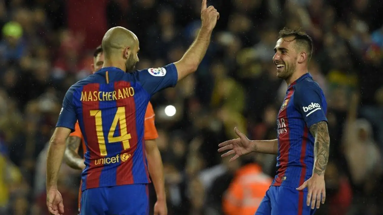 Javier Mascherano, jugador del Barcelona