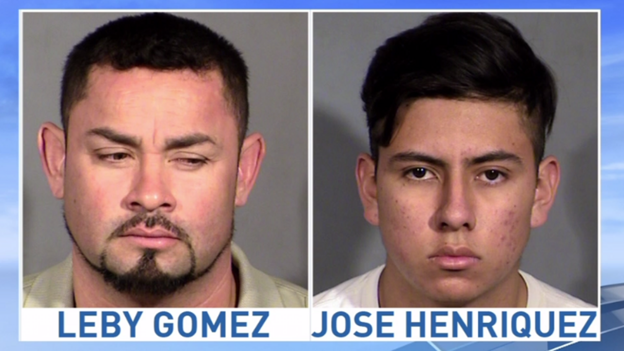 Leby Gomez y Jos&eacute; Henr&iacute;quez