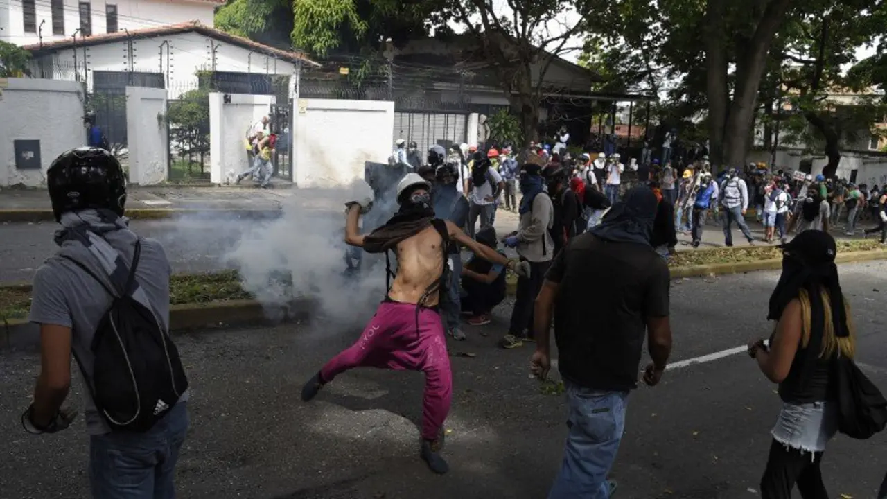 Protestas en Venezuela el 1 de Mayo
