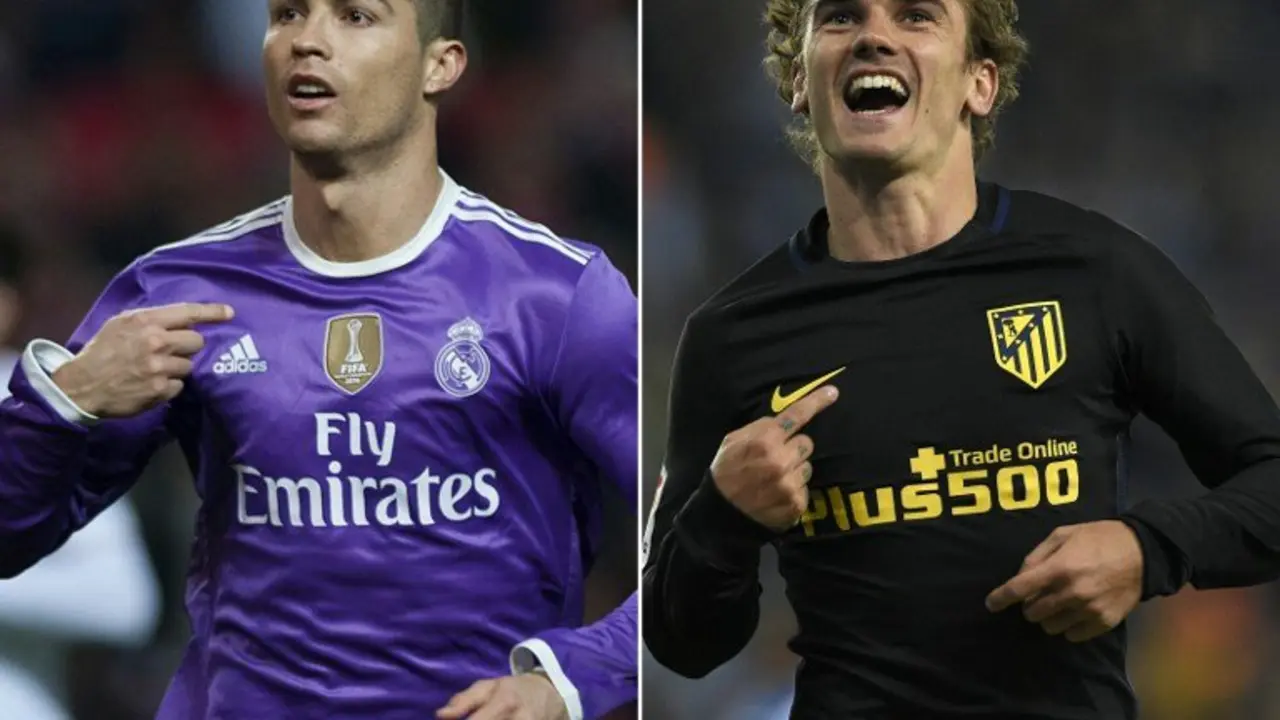 Cristiano Ronaldo y Antoine Griezmann