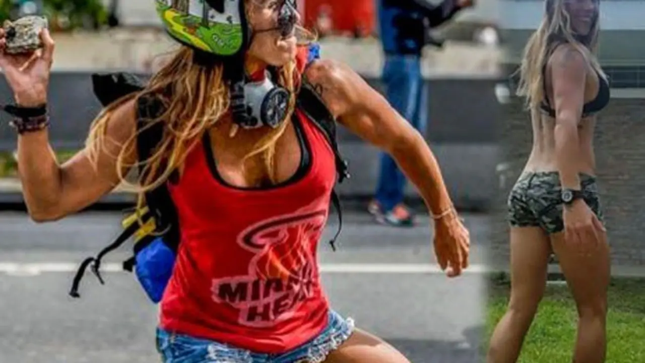 Noticia-179200-modelo-bautizada-como-mujer-maravilla-protesta-contra-nicolas-maduro