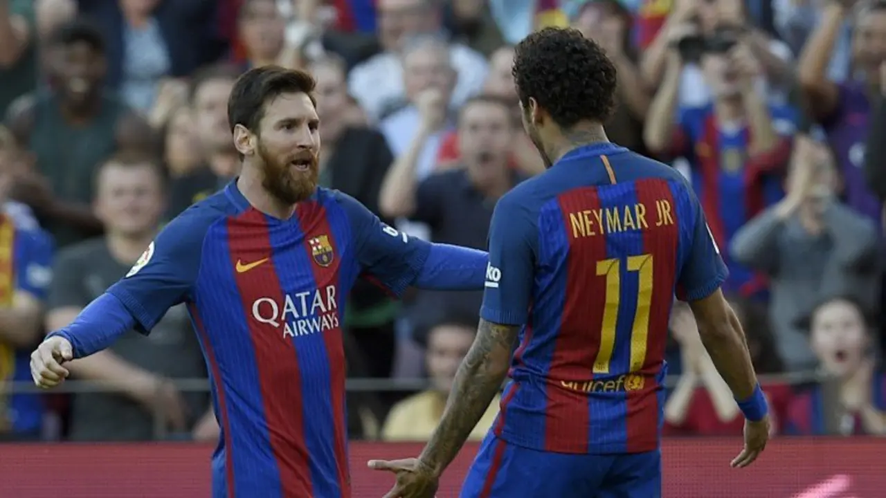 Messi y Neymar