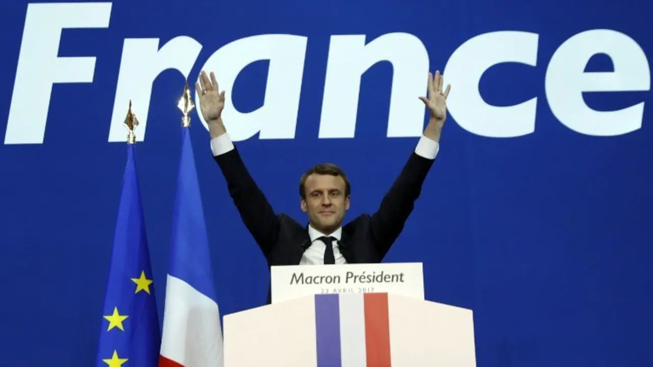 Emmanuel Macron, presidente electo de Francia