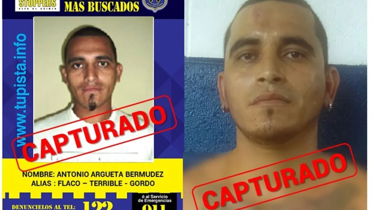 Osm&iacute;n Argueta Berm&uacute;dez, "el Terrible", uno de los 100 m&aacute;s buscados