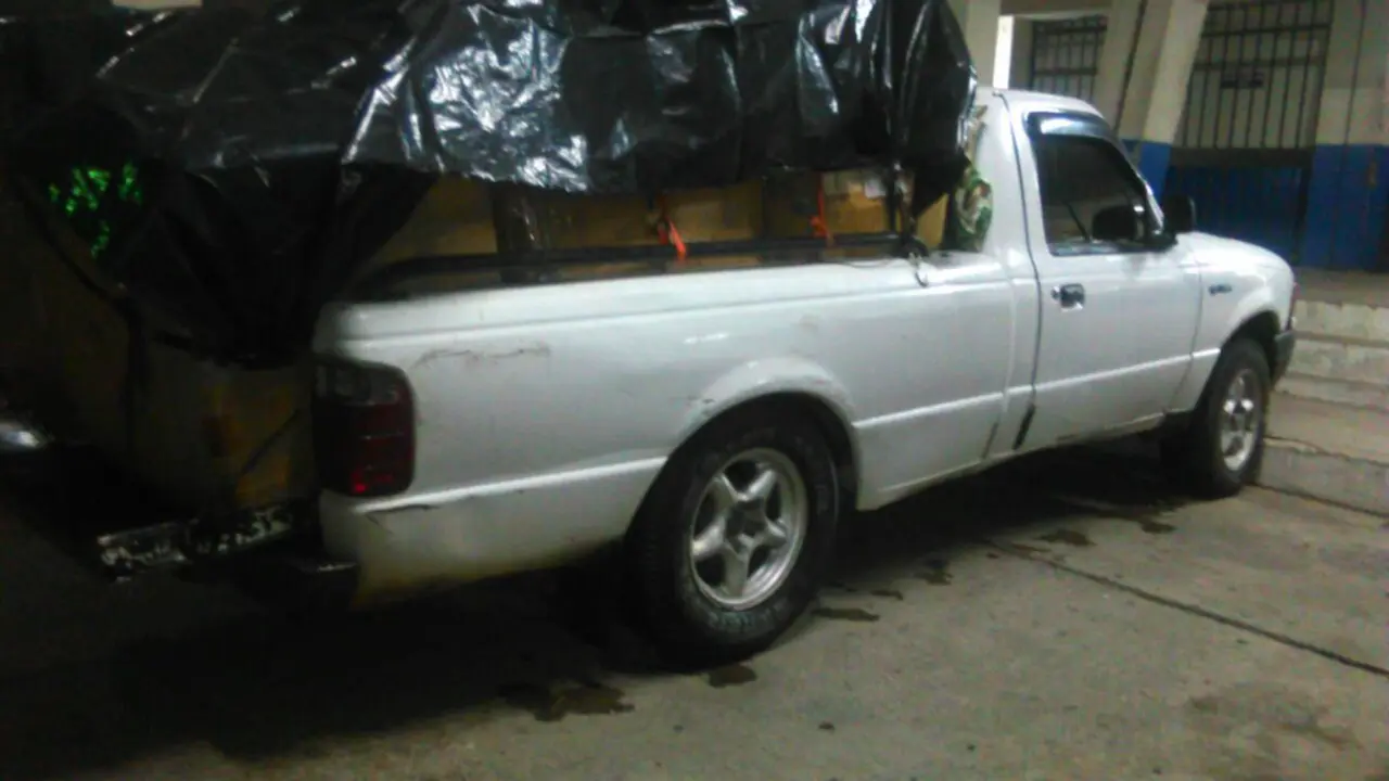 Decomiso de mercader&iacute;a en Chalatenango