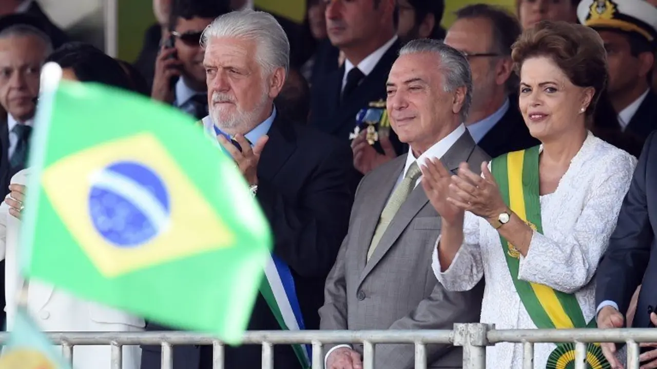 Michel Temer y Dilma Rousseff