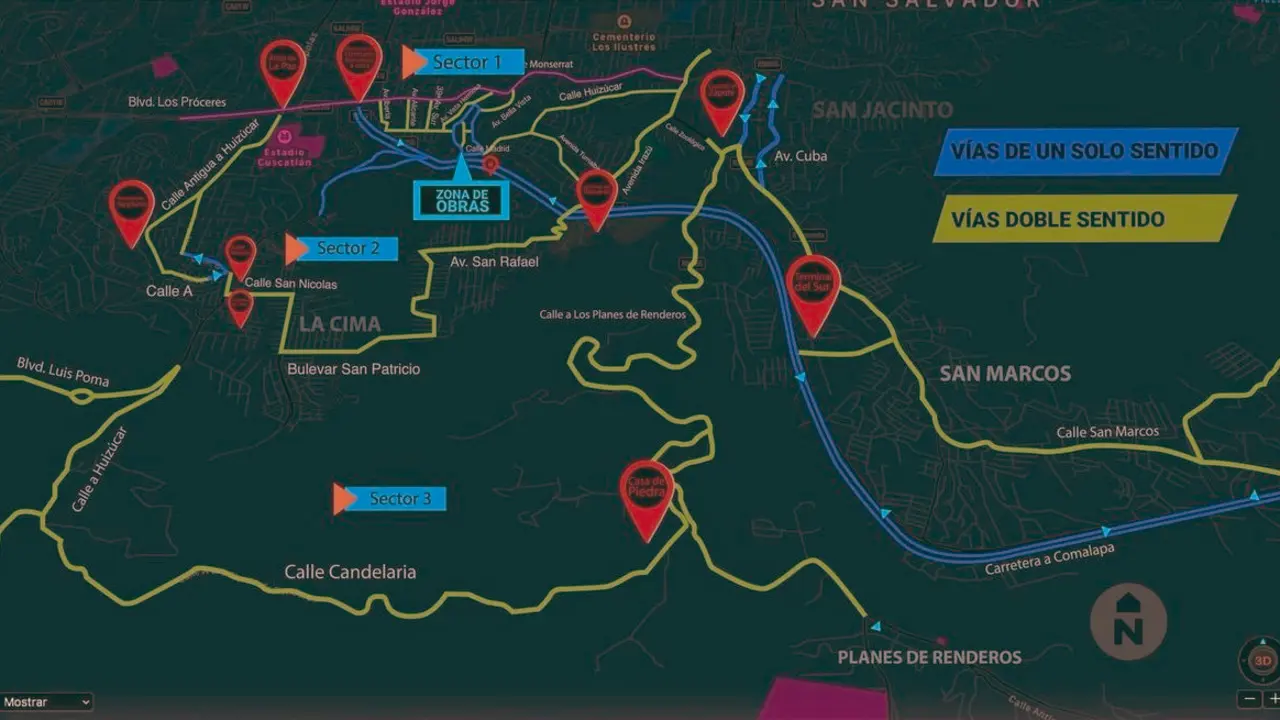Rutas alternas en Rancho Navarra