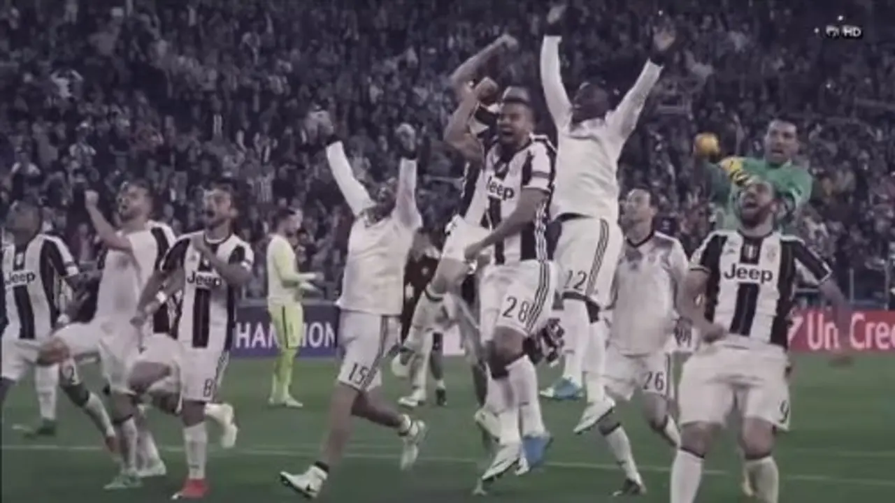 Celebracion de la Juventus