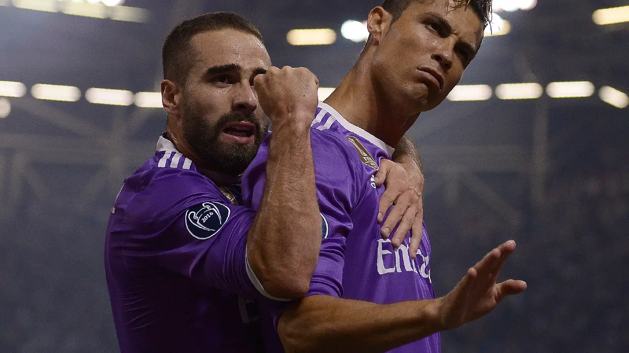 La singular celebraci&oacute;n de Cristiano Ronaldo luego del gol que abri&oacute; el marcador