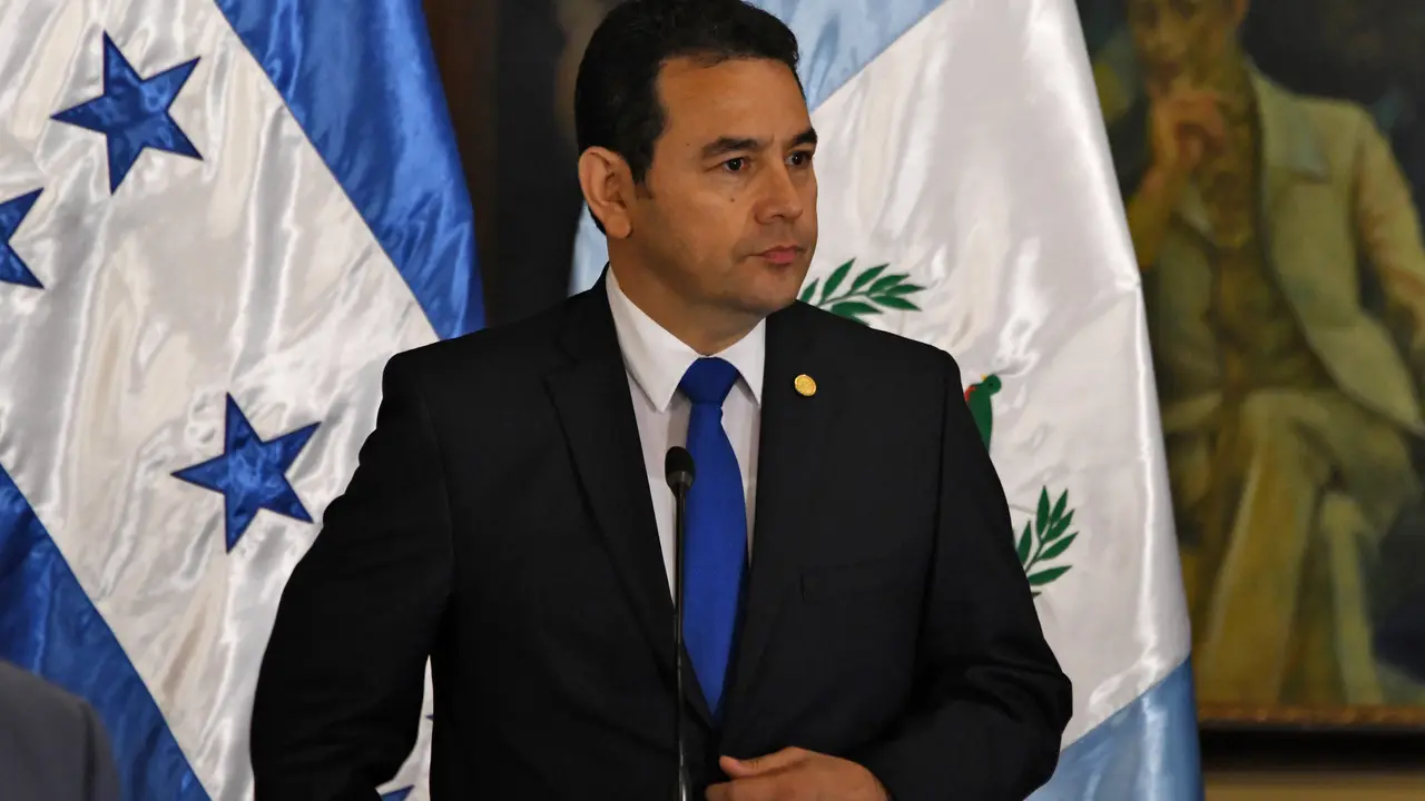 Jimmy Morales, presidente de Guatemala