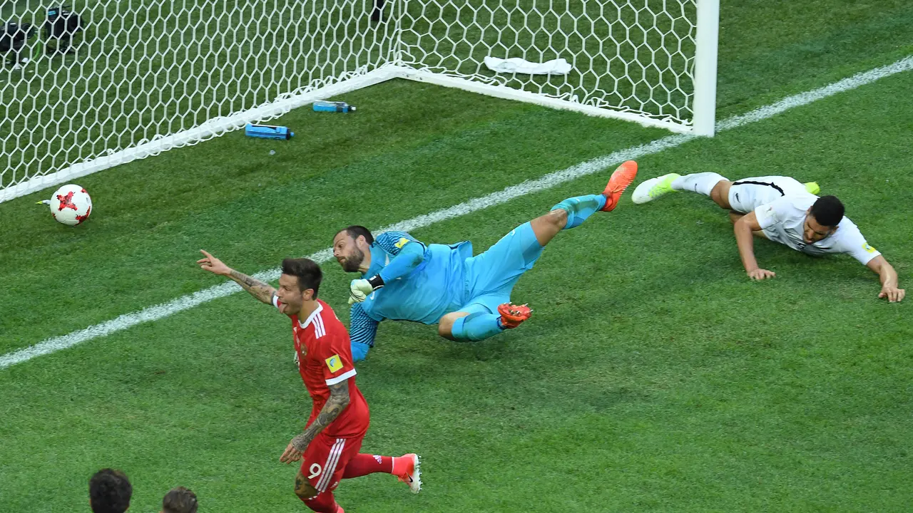 Rusia contra Nueva Zelanda en Copa Confederaciones