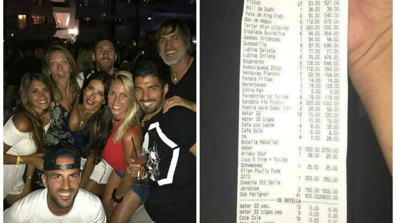 Messi de vacaciones en Ibiza