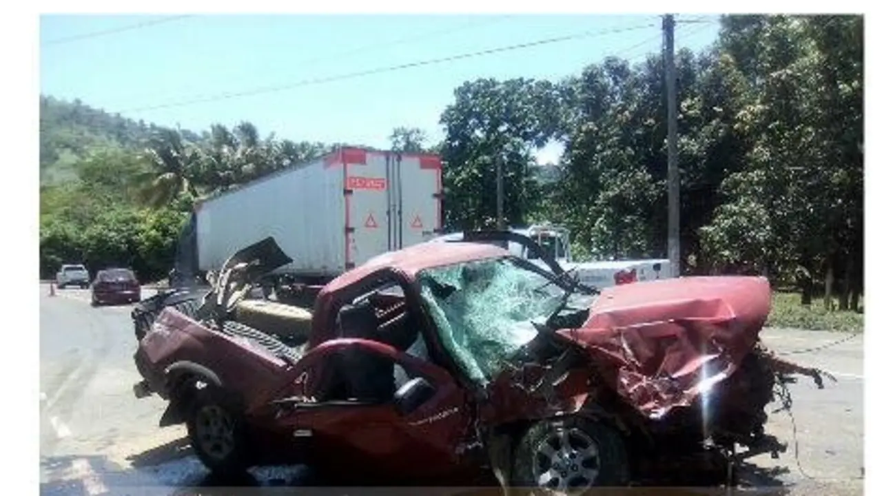 Accidente en Apastepeque