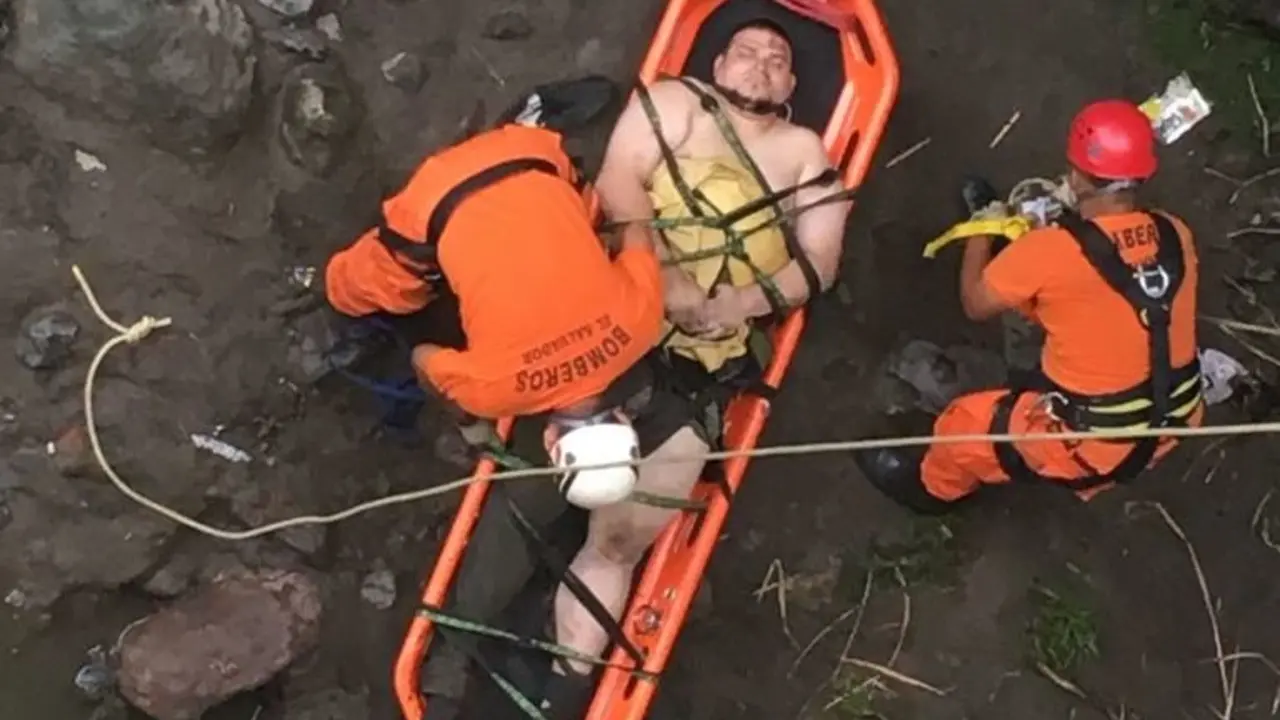 rescate de hombre del acelhuate