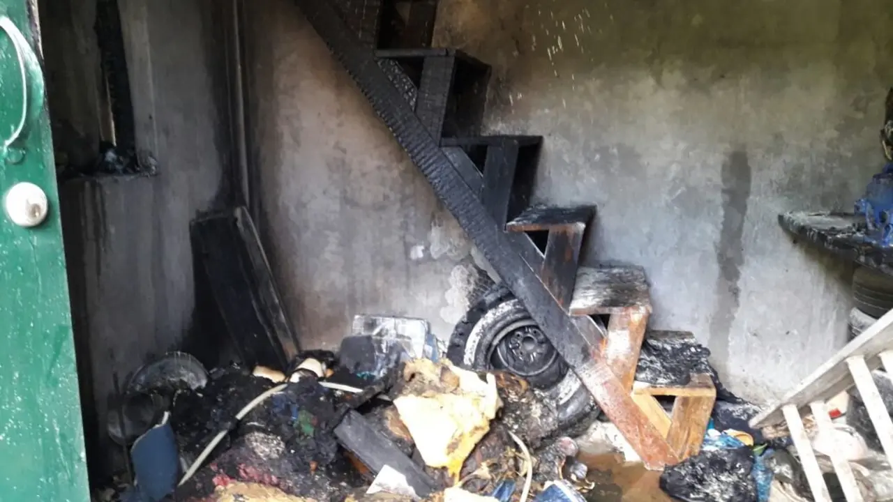 Incendio en vivienda