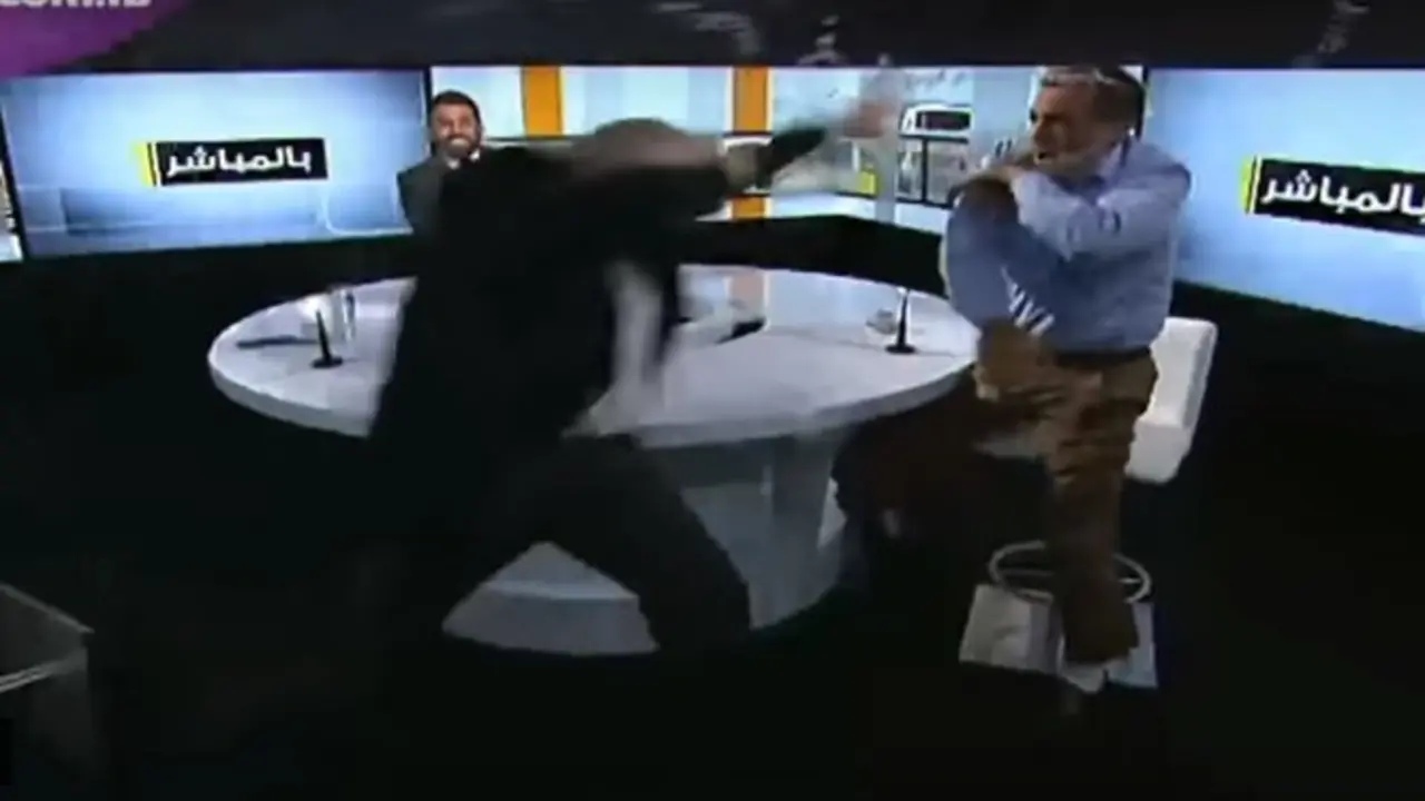 Pelea en un programa de TV