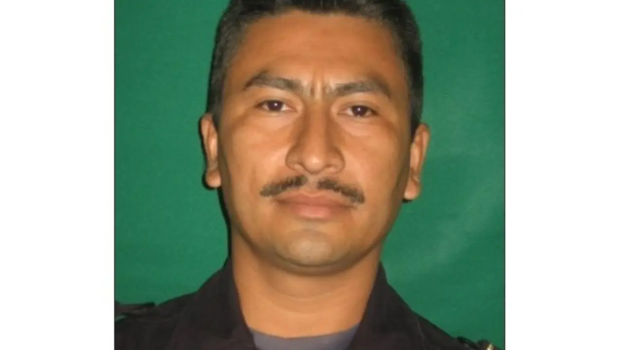 Oscar de Jes&uacute;s Ram&iacute;rez, polic&iacute;a asesinado en Santa Rosa de Lima