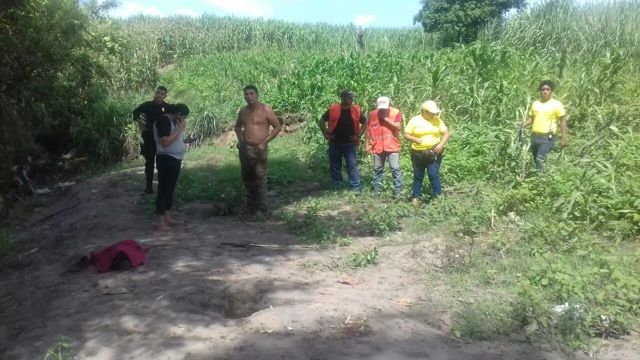 Menor arrastrado en r&iacute;o sucio