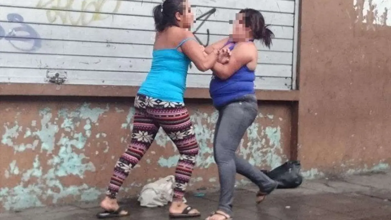 pelea de mujeres