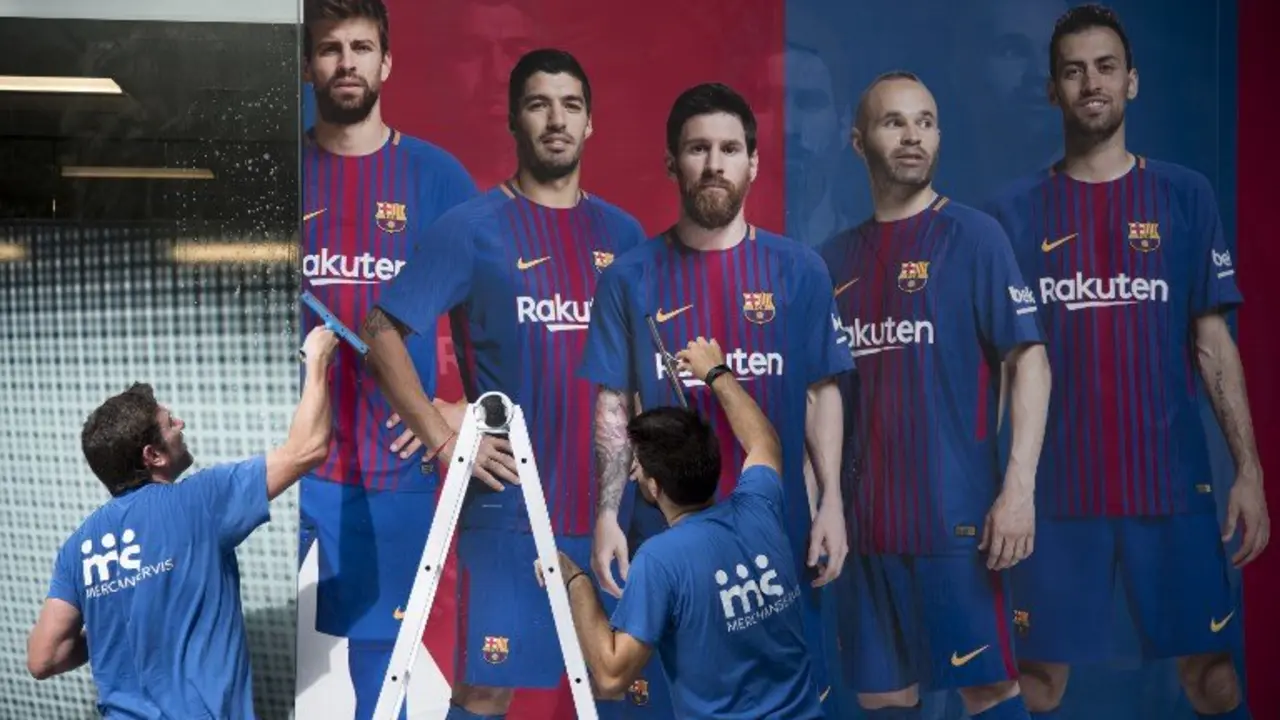El Barcelona elimin&oacute; la imagen de Neymar