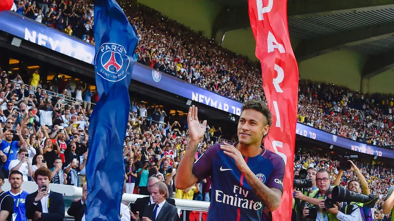 Presentaci&oacute;n de Neymar con el PSG